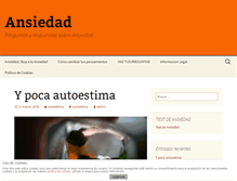 Tablet Screenshot of ansiedad.net